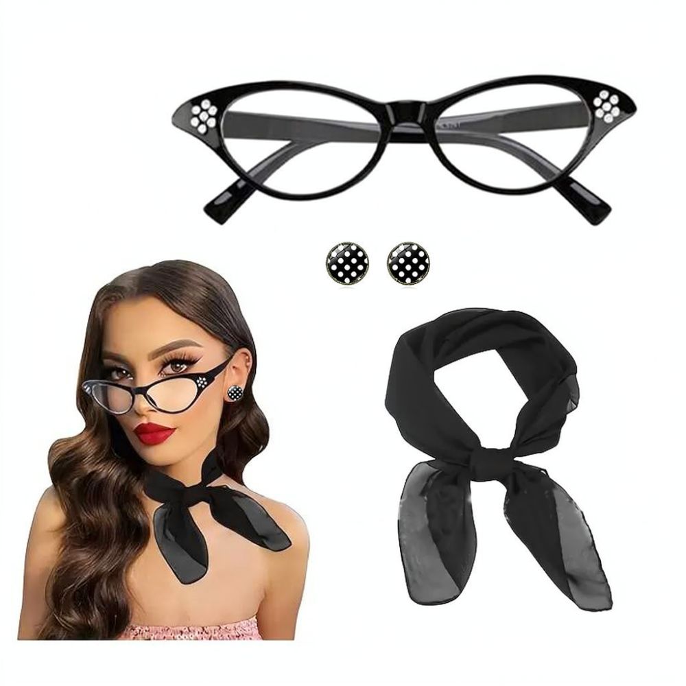 Women'S Accessories In The 1950S - Set di accessori in stile retrò