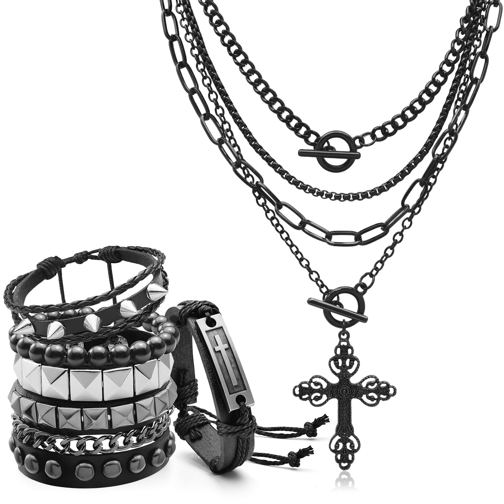 Collana a strati con ciondolo  - Women'S Emo Accessories recensione e prezzo
