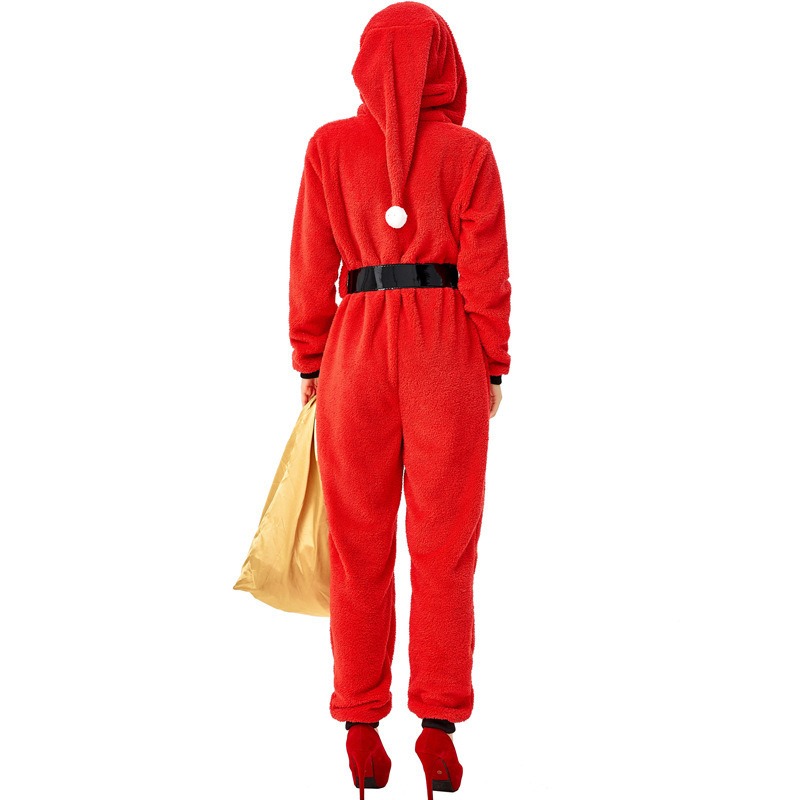 Tuta natalizia rossa con cappu - Women'S Red Accessories recensione e prezzo